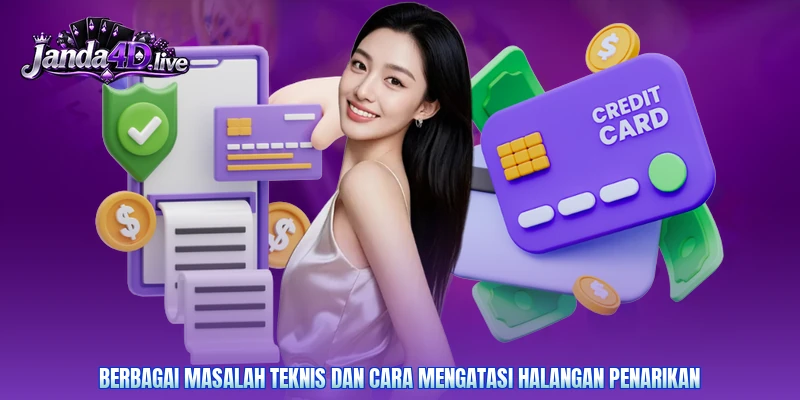 Berbagai masalah teknis dan cara mengatasi halangan penarikan