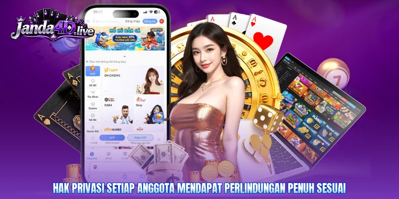 Hak privasi setiap anggota mendapat perlindungan penuh sesuai
