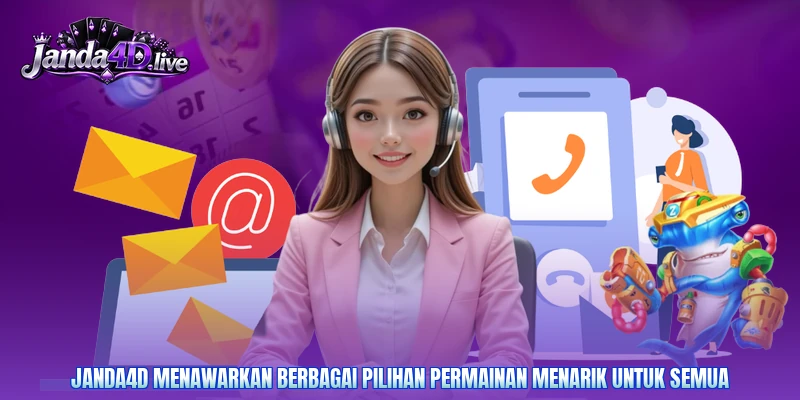 Janda4D menawarkan berbagai pilihan permainan menarik untuk semua