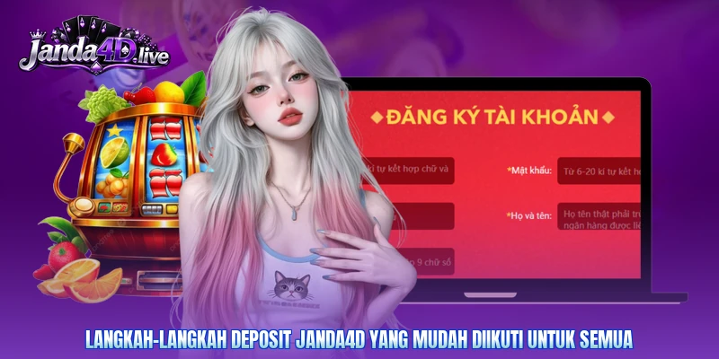 Langkah-langkah deposit Janda4D yang mudah diikuti untuk semua