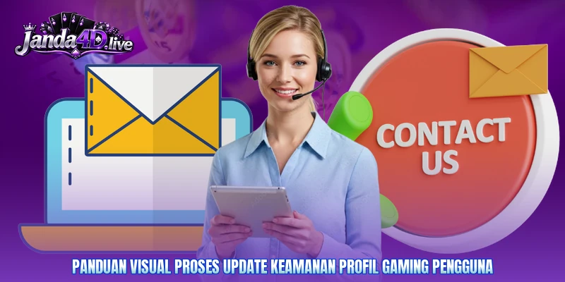 Panduan visual proses update keamanan profil gaming pengguna