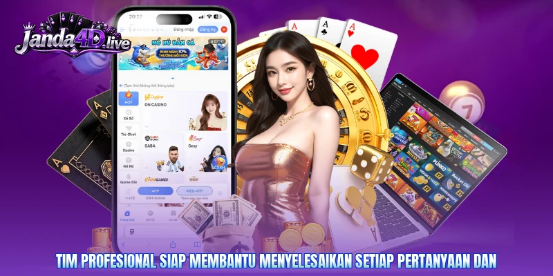 Tim profesional siap membantu menyelesaikan setiap pertanyaan dan